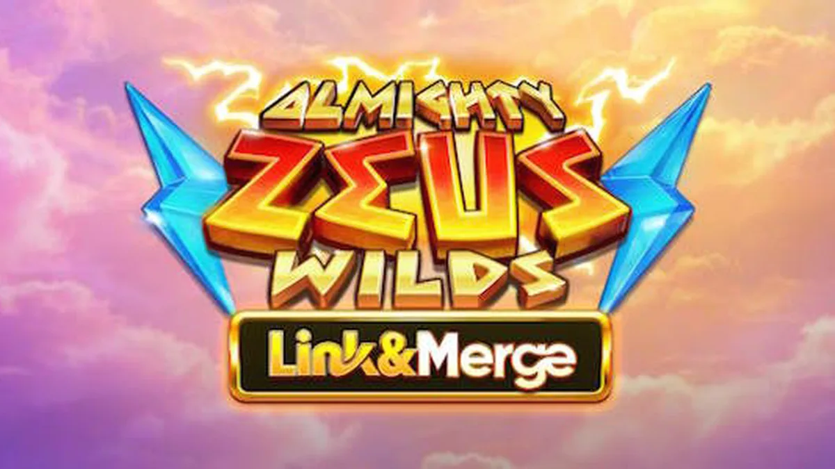 Tampilan visual permainan slot Almighty Zeus Wilds dengan latar belakang Gunung Olympus.